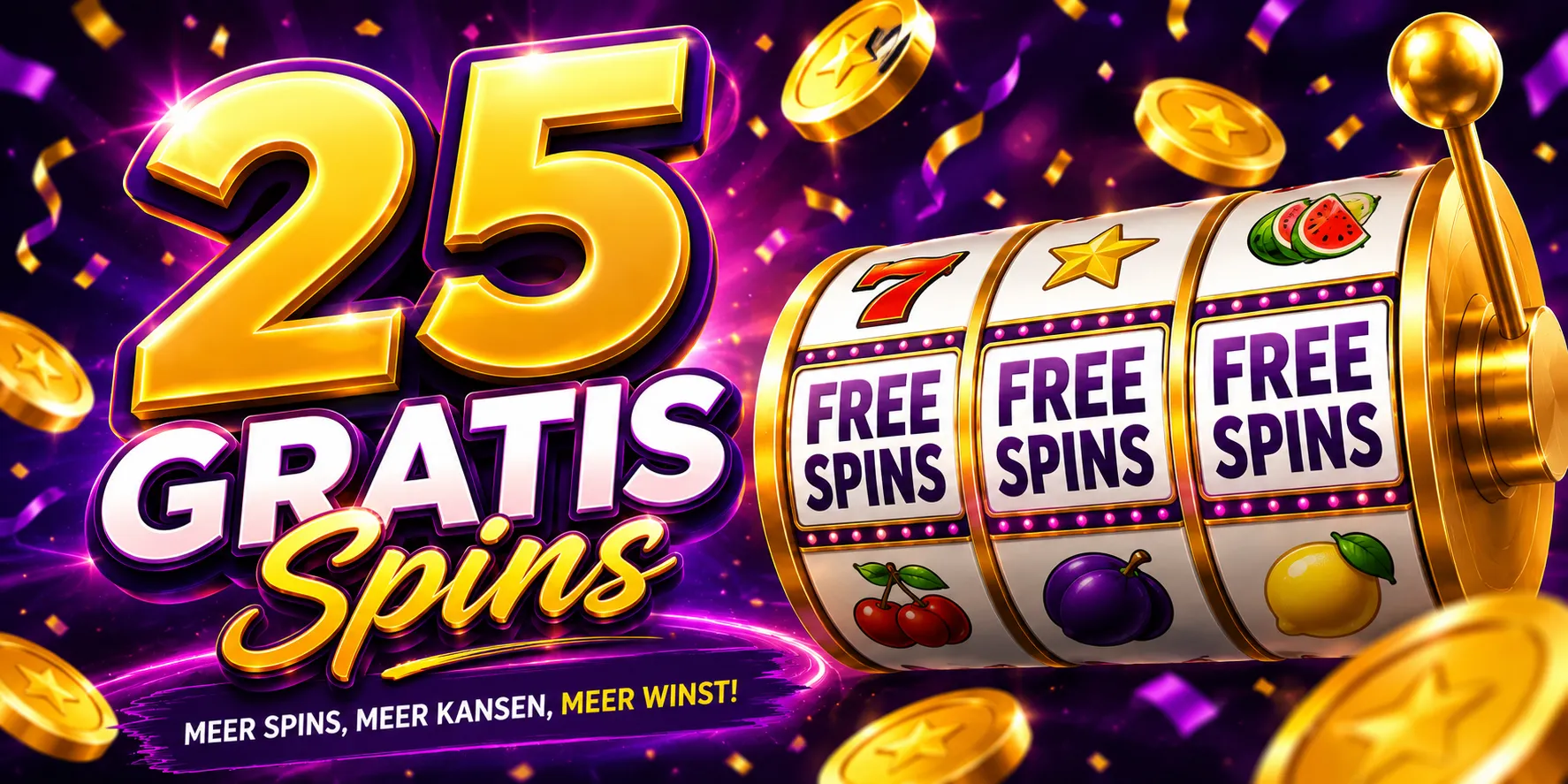 25 Gratis Spins