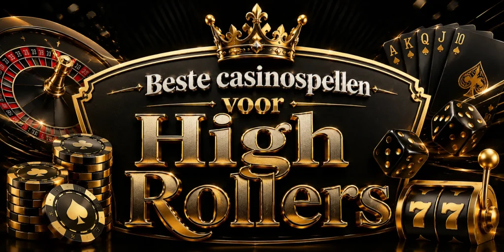 Beste casinospellen voor High Rollers 