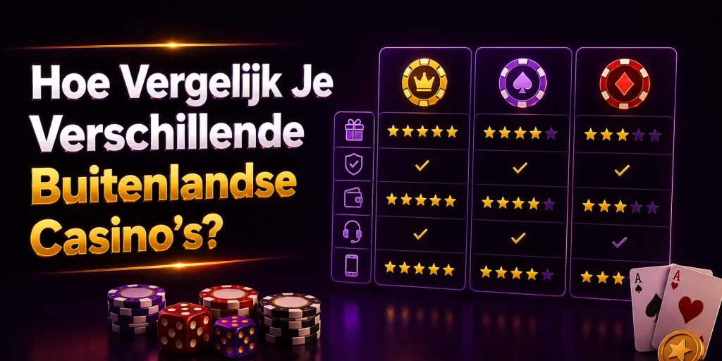 Hoe Vergelijk Je Verschillende Buitenlandse Casino’s
