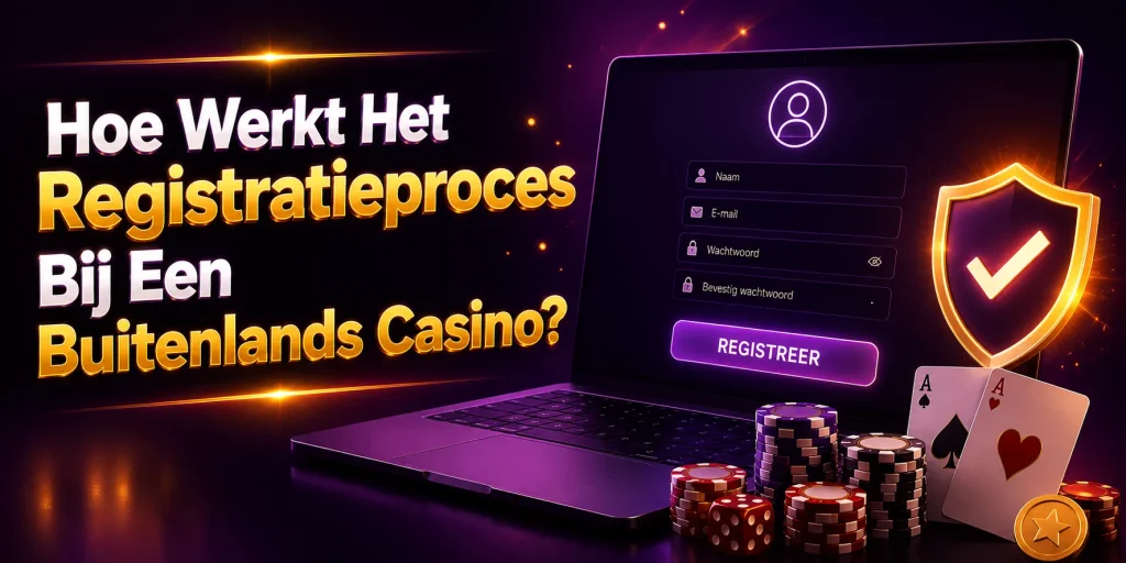 Hoe Werkt Het Registratieproces Bij Een Buitenlands Casino