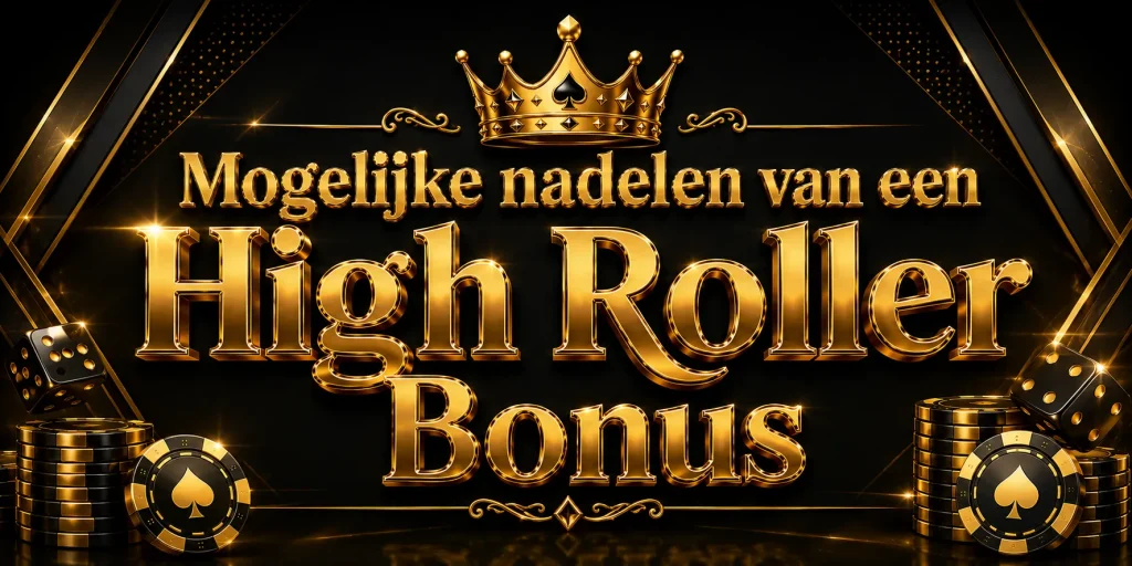 Mogelijke nadelen van een High Roller Bonus