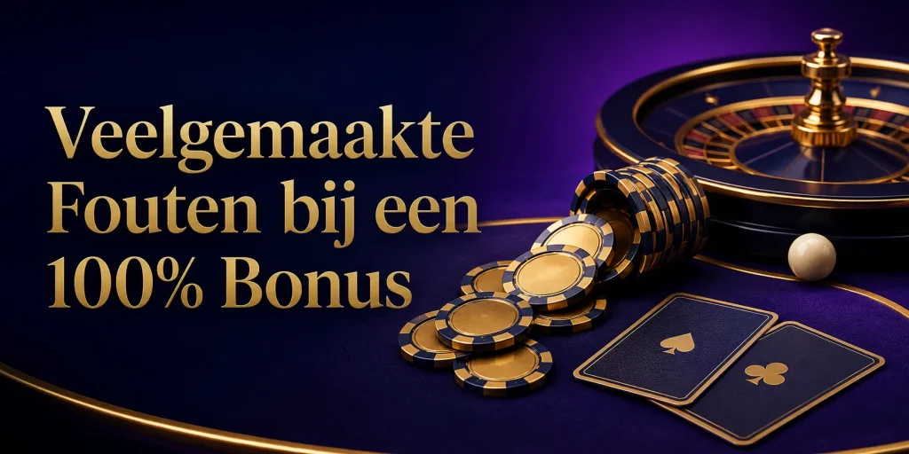 Veelgemaakte Fouten bij een 100% Bonus