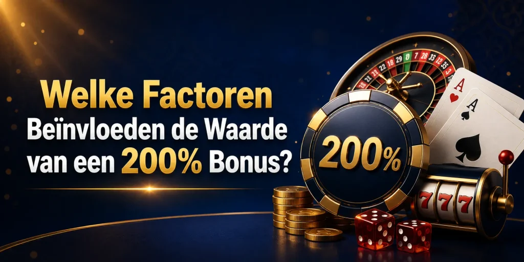 Welke Factoren Beïnvloeden de Waarde van een 200% Bonus